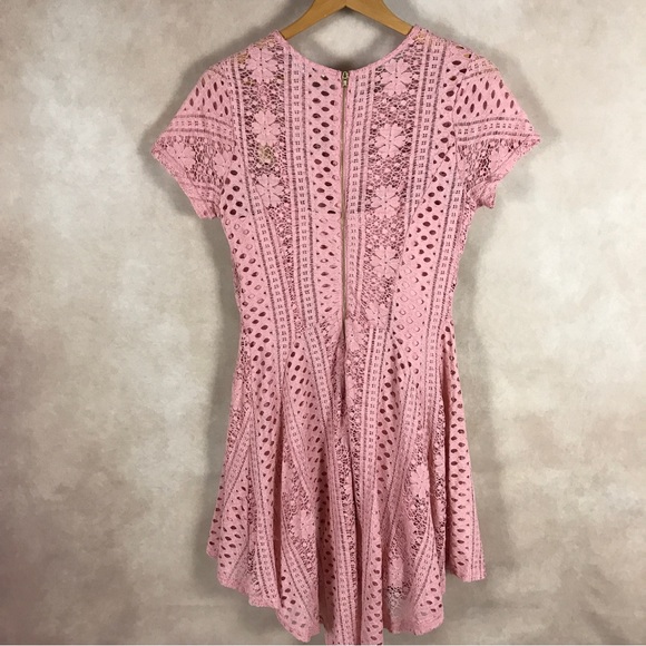 AMERICAN RAG Lace Dress, Dusty Rose NWT L - Picture 6 of 8